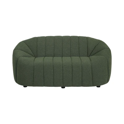 Gambar Informa Yolland Kursi Lounge Fabric 2 Seater - Hijau
