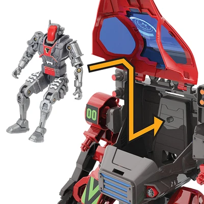 Gambar Chap Mei Set Acid Robot Beta Ex-mech - Merah