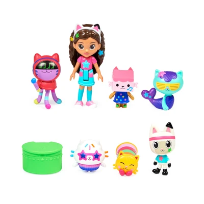 Gambar Gabby's Dollhouse Set Figure Dance Party Themed 6064152