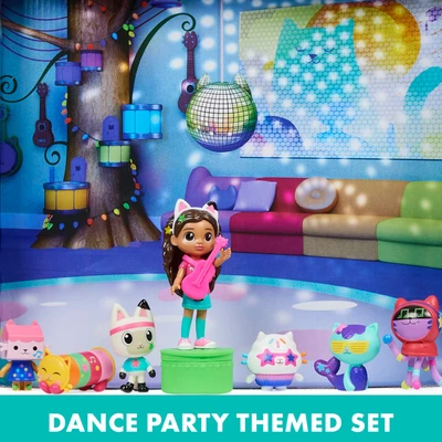 Gambar Gabby's Dollhouse Set Figure Dance Party Themed 6064152