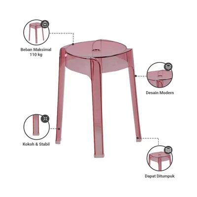 Gambar Informa Hurly Bangku - Pink