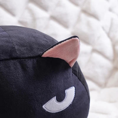 Gambar Ataru Bantal Sofa Polyester Cat Round 30x30 cm - Hitam