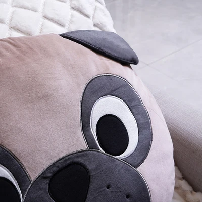 Gambar Ataru Bantal Sofa Polyester Pug Face - Mix