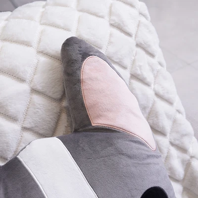 Gambar Ataru Bantal Sofa Polyester Frenchie Face - Mix