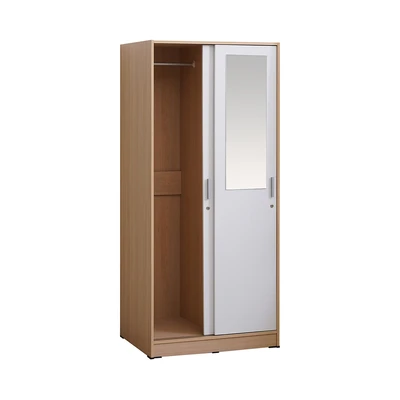 Gambar Informa Giorana Set Kamar Tidur Maple - Putih/Cokelat Oak