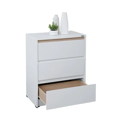 Gambar Informa Giorana Set Kamar Tidur Maple - Putih/Cokelat Oak