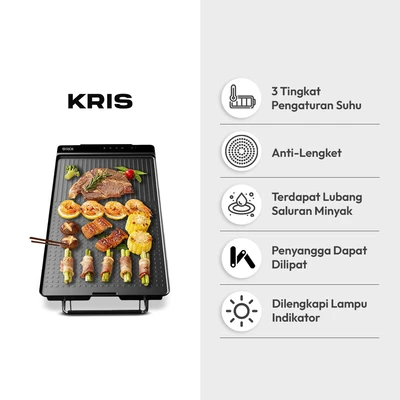 Gambar Kris Alat Pemanggang Listrik Superconductor 1000 Watt - Hitam