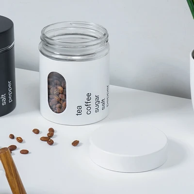 Gambar Informa Halston Stoples Kaca 600 ml - Putih