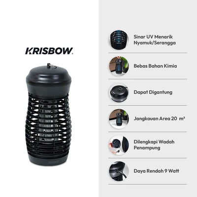 Gambar Krisbow Perangkap Nyamuk Outdoor 9 Watt