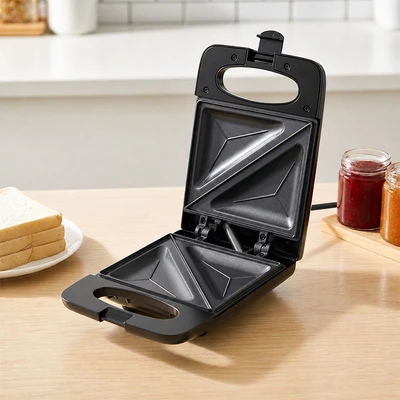 Gambar Kris Sandwich Maker 1 Slice - Hitam Matte