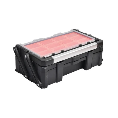 Gambar Maxbuilt Kotak Perkakas Dengan Kompartemen Removable - Hitam/Merah