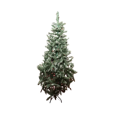 Gambar Noelle 180 cm Pohon Natal Christmas Virginia White Tip
