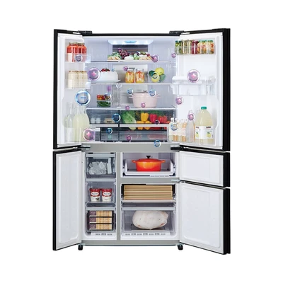 Gambar Sharp Kulkas 5 Pintu 800 Liter SJ-IFX93PM-DS - Dark Silver