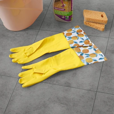 Gambar Proclean Sarung Tangan Pembersih Printed Cuff - Kuning