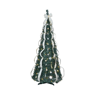 Gambar Noelle 225 cm Pohon Natal Christmas Prelit Pop Up - Gold