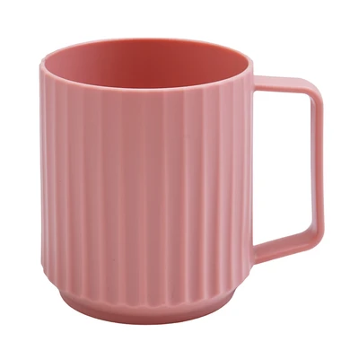 Gambar Appetite Cavin Gelas Plastik 350 ml Set 2 Pcs - Pink/Putih