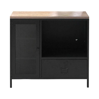 Gambar Informa Levon Lemari Kabinet Low - Hitam
