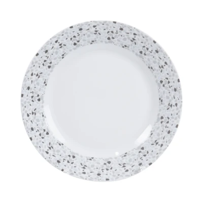 Gambar Delicia Perlengkapan Makan Greystone Set 8 pcs - Putih