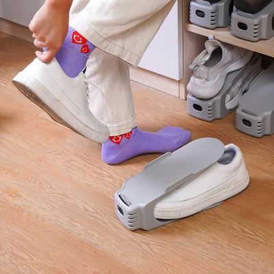 Gambar Stora Organizer Sepatu Set 5 pcs - Abu-Abu