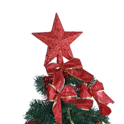 Gambar Noelle 180 cm Pohon Natal Christmas Canadian - Merah