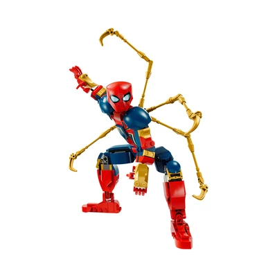 Gambar LEGO Marvel Iron Spiderman Construction Figure 76298