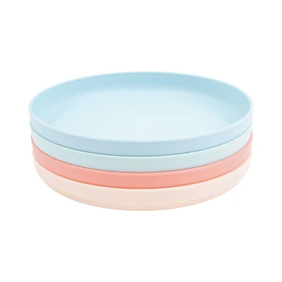 Gambar Delicia Piring Plastik Pastel Set 4 pcs - Mix