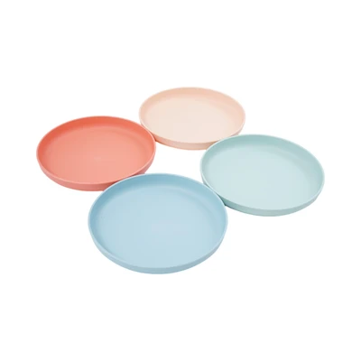 Gambar Delicia Piring Plastik Pastel Set 4 pcs - Mix