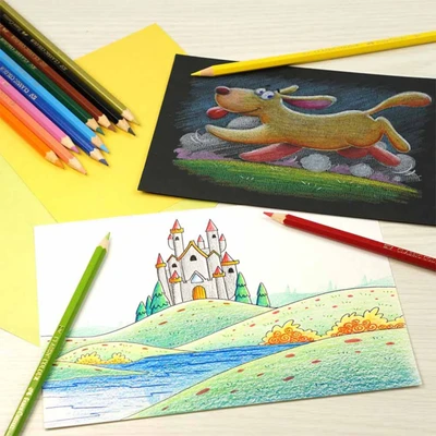 Gambar Faber Castell Set 12 Pcs Pensil Warna Classic 115852