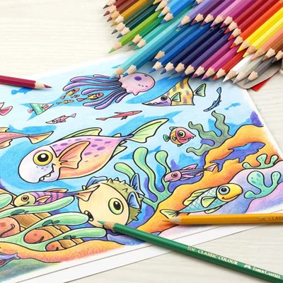 Gambar Faber Castell Set 48 Pcs Pensil Warna Classic 115858