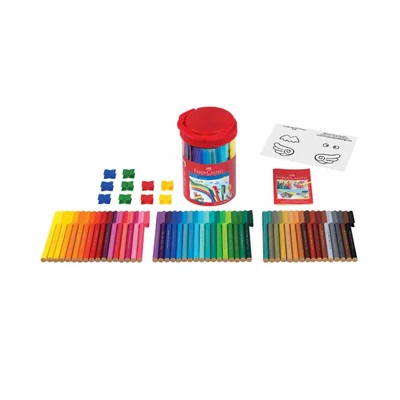 Gambar Faber Castell Set 50 Pcs Spidol Connector 11150050cc