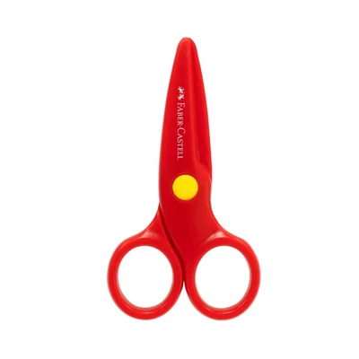 Gambar Faber Castell Gunting Anak Play Safe - Merah