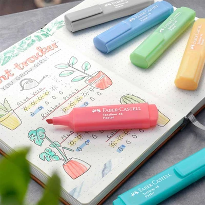 Gambar Faber Castell Spidol Highlighter Pastel 46 - Hijau Muda