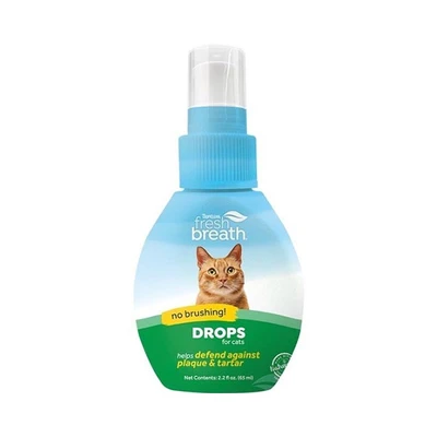 Gambar Tropiclean Fresh Breath Drops Kucing 65 ml