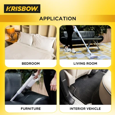Gambar Krisbow Vacuum Cleaner Dry Cordless Stick FRVCDB120W