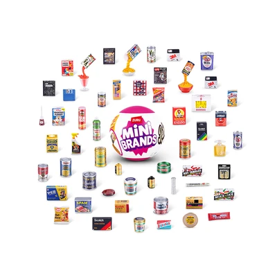 Gambar Zuru Playset Mini Brands Retro Grocery S1 Pdq Random