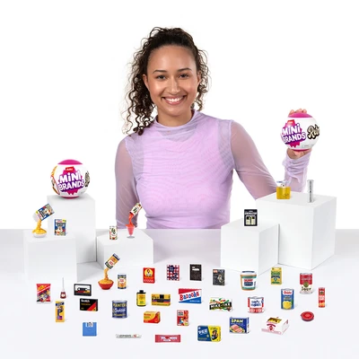 Gambar Zuru Playset Mini Brands Retro Grocery S1 Pdq Random