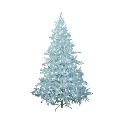 Gambar Noelle 240 cm Pohon Natal Christmas Prelit Multicolor - Putih