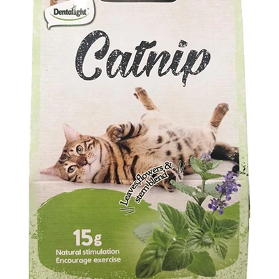 Gambar Dentalight Camilan Kucing Natural Catnip 15 gr