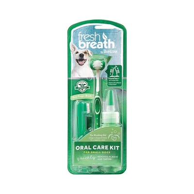 Gambar Tropiclean Fresh Breath Oral Care Kit Anjing Small