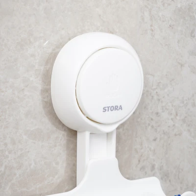 Gambar Stora Tempat Pisau Cukur Dengan Suction Aw817 -  Putih