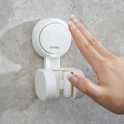 Gambar Stora Gantungan Alat Pel Dengan Suction Aw786 - Putih