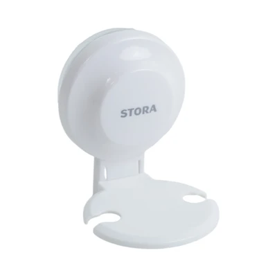 Gambar Stora Tempat Sikat Gigi Dengan Suction - Putih
