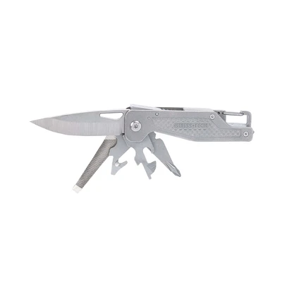 Gambar Swiss Tech Alat Saku Serbaguna 13 In 1 - Silver