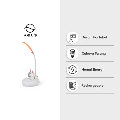 Gambar Informa Cosmos Lampu Meja LED Portable Rechargeable - Putih