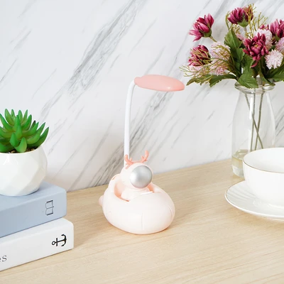 Gambar Informa Cosmos Lampu Meja LED Portable Rechargeable - Pink