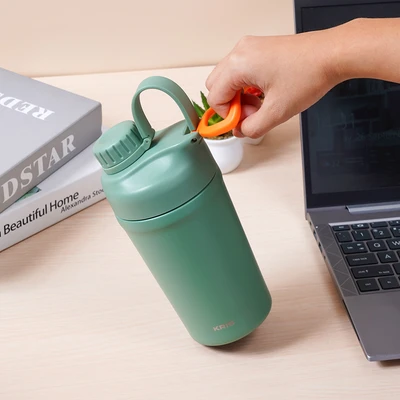 Gambar Kris Tori Botol Vacuum Flask Stainless Steel 600 ml - Hijau
