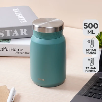 Gambar Kris Wadah Makanan Thermal 500 ml - Hijau