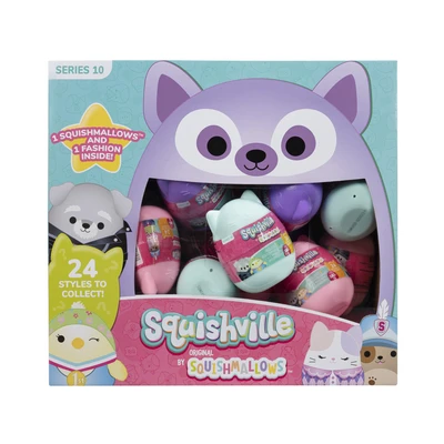 Gambar Squishmallows Boneka Squishville Blind Plush S10 Random