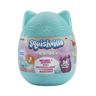 Gambar Squishmallows Squishville Boneka Plush Serie 4 Random
