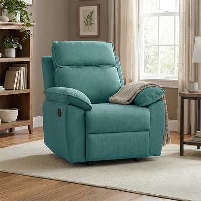 Gambar Informa Lorry Sofa Recliner Fabric 1 Seater - Hijau